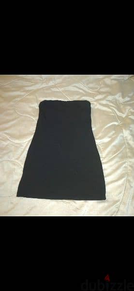 strapless dress 2 styles s to xxL bas black 3