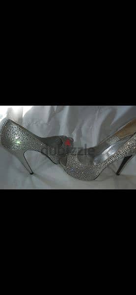 high heels strass lazer 38.39 5