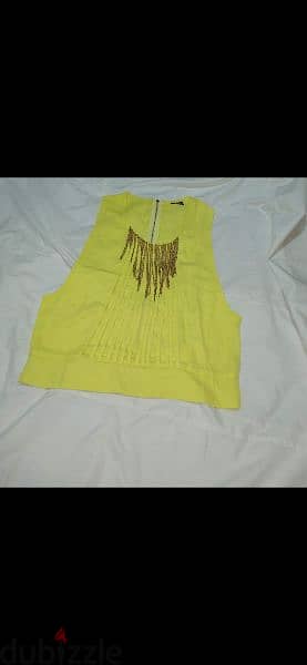 top yellow with gold chains s to xL 1