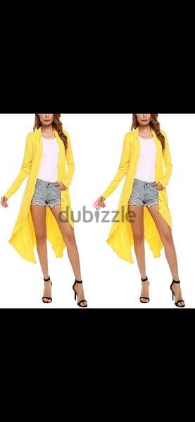 cardigan only yellow s to xxL