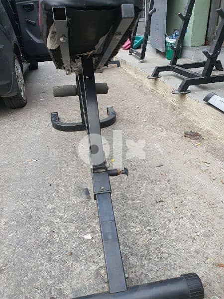 Adjustable heavy duty Bench with leg extention 03027072 GEO SPORTS EQU 1