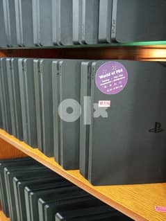 PS4 fat slim pro available with warranty