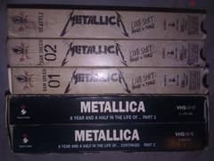 Metallica rare vhs collection