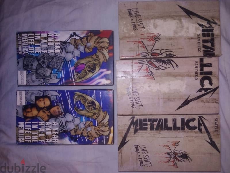 Metallica rare vhs collection 1