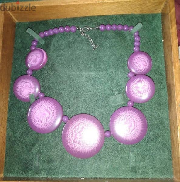 necklace purple or black 5