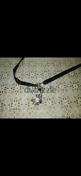 necklace choker big pendant 2=10$ 5