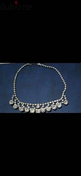 necklace vintage strass necklace 2