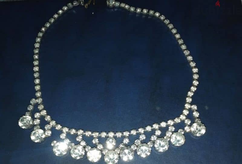 necklace vintage strass necklace 3