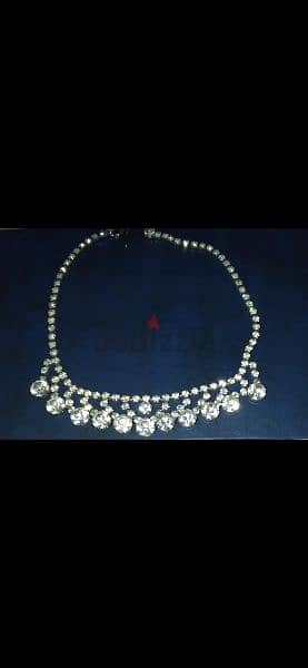 necklace vintage strass necklace 4