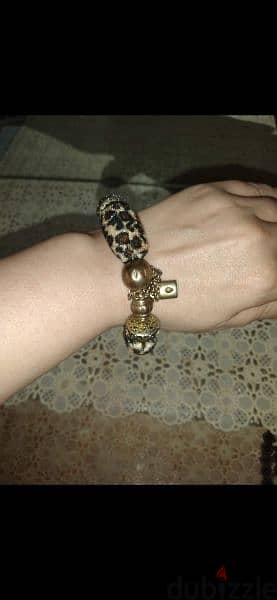 necklace set leopard print 3a2ed w esswara 5