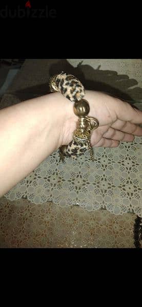 necklace set leopard print 3a2ed w esswara 7