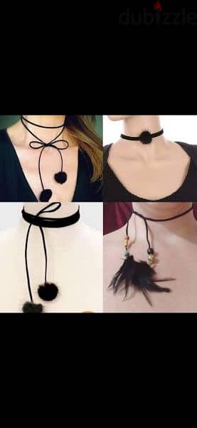 necklace chokers faro aw riche  1=7$ or 3=15$