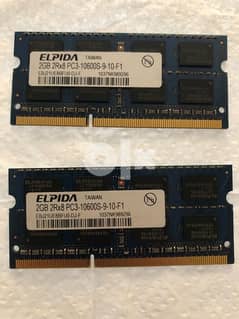 4gb ddr3 ram for laptop 10600S