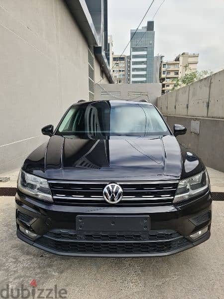 Volkswagen Tiguan Model 2018 Black Kettaneh Source Like New 0