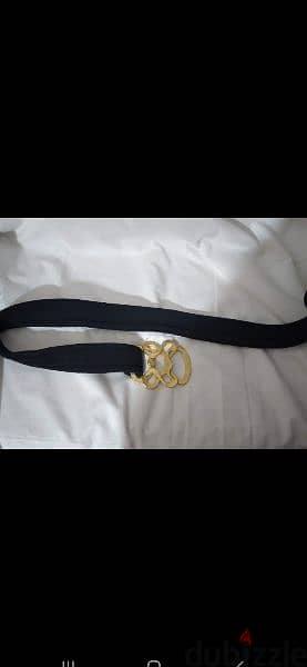 belt gold buckle infinity 5