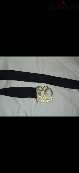 belt gold buckle infinity 6