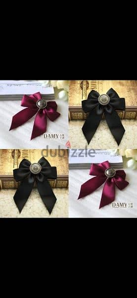 brooch bow 2 colours  1=7$ or 3=15$