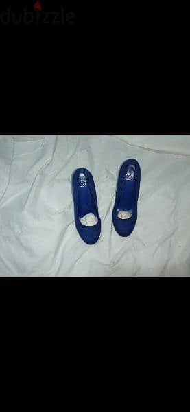 shoes royal blue suede high heels 38/39/40 worn once 2