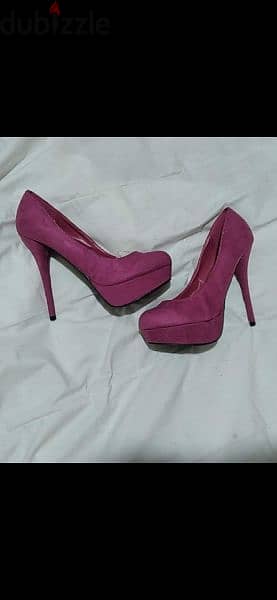 shoes suede pink 38 39 40 worn once 3