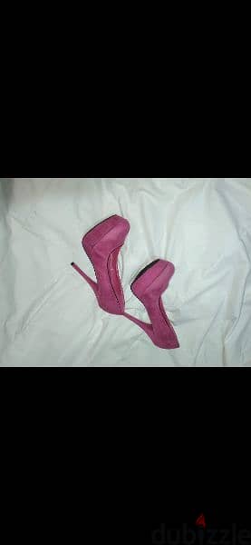 shoes suede pink 38 39 40 worn once 4