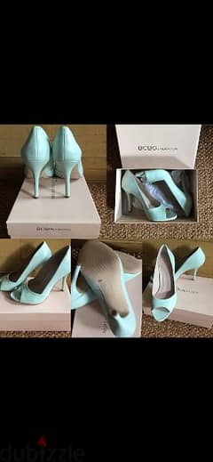 Shoes BCBG green shoes 39/40 worn once