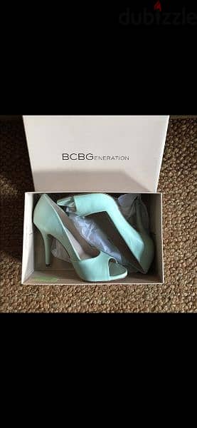 Shoes BCBG green shoes 39/40 worn once 1