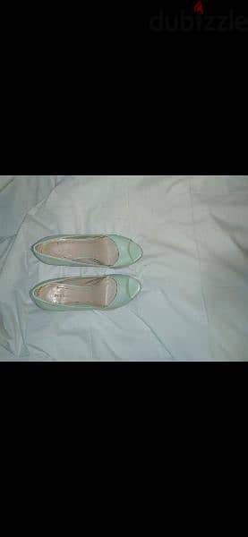 Shoes BCBG green shoes 39/40 worn once 14
