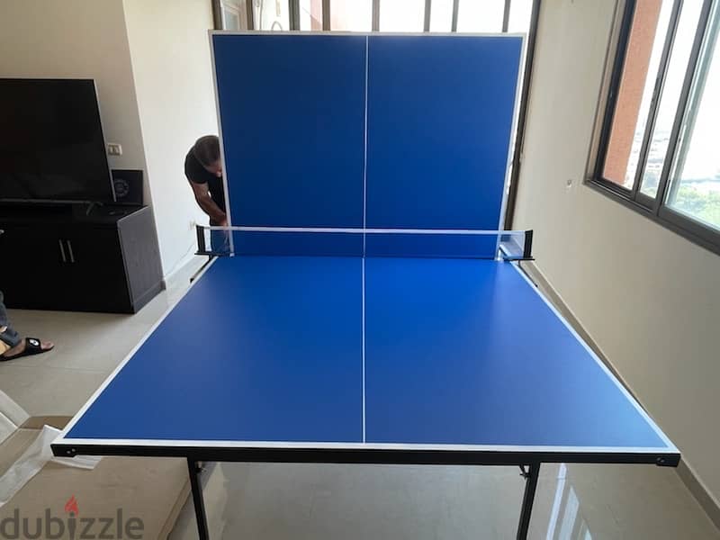 Table Tennis Ping Pong Indoor Chiodi with set of rackets 3