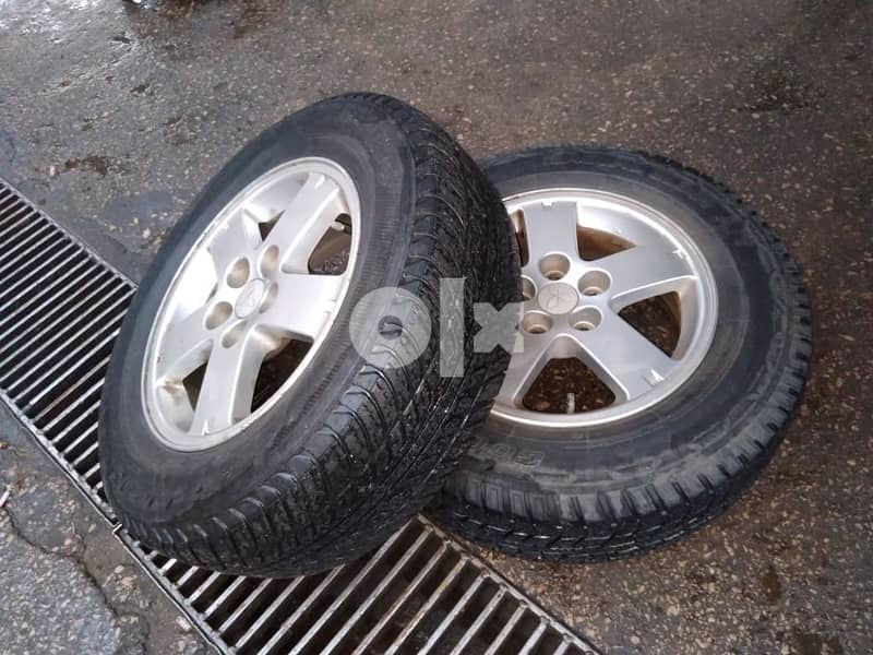 used rims & tires 16" 2