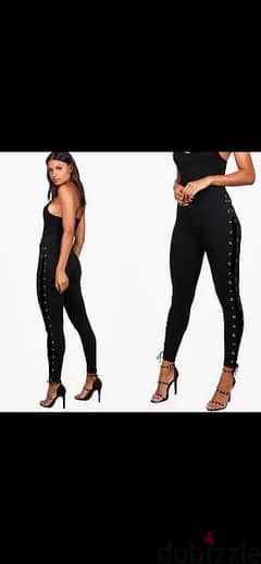 legging full lycra lace up sides s to xxL