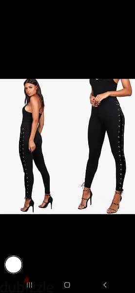 legging full lycra lace up sides s to xxL 1