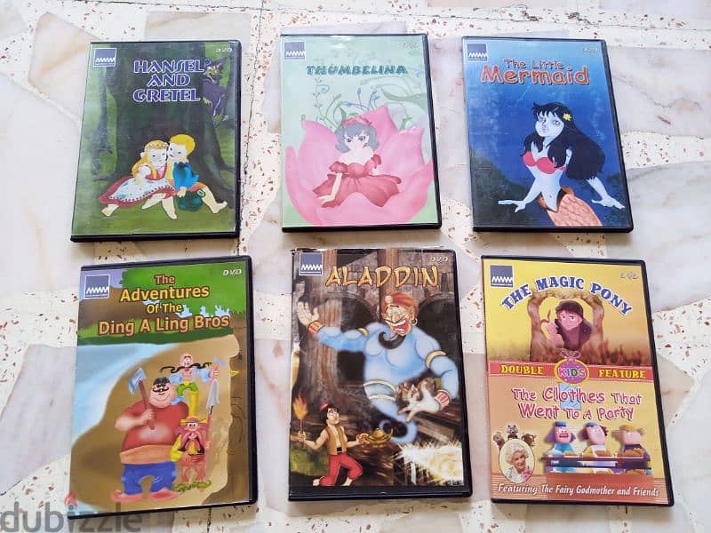 17 Dvd Cartoon CDs for kids/ افلام كرتون للاطفال 6