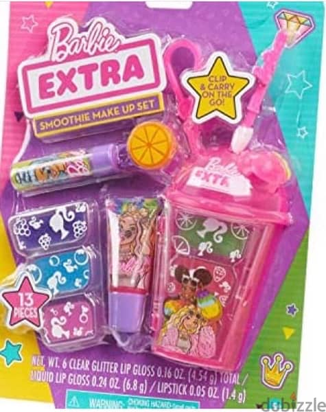 Just Play Barbie Extra Smoothie Makeup Set Toys for kids 114344159