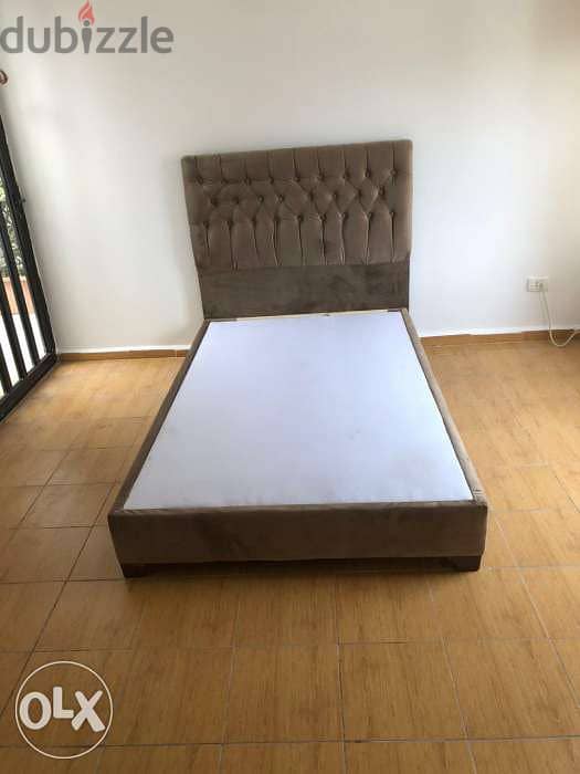 Bed and mattresses 1