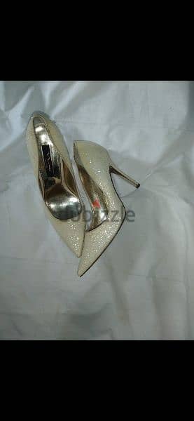 shoes Nina pearl stiletto all sequins 38/39 used once 3