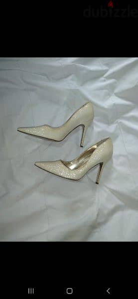 shoes Nina pearl stiletto all sequins 38/39 used once 4