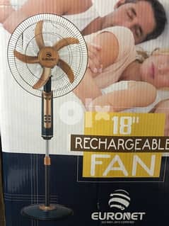 rechargeable fan 18 inch and 16 inch