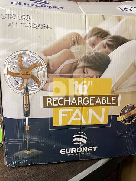 rechargeable fan 18 inch and 16 inch 3