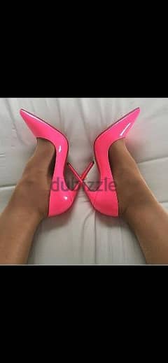 shoes neon pink stilletto 38/39 used once 0