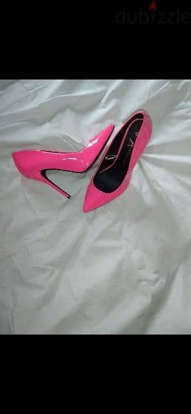 shoes neon pink stilletto 38/39 used once 3