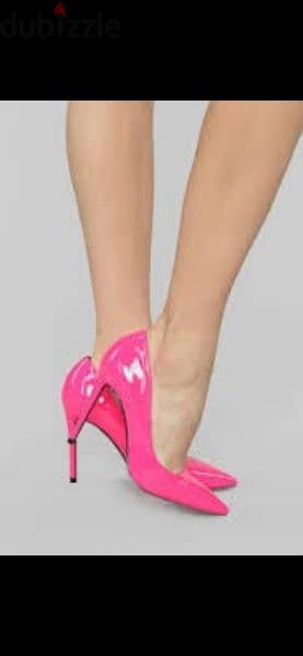 shoes neon pink stilletto 38/39 used once 5