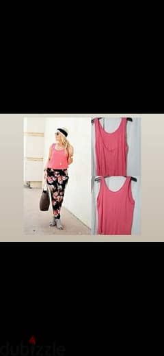 top coral colour sleeveless top s to xxL 0
