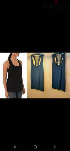 top. tank top shreded back s to xxL