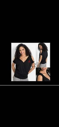 top v neck open sleeves s to xxL 0