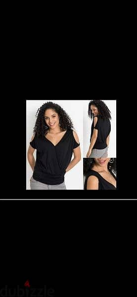 top v neck open sleeves s to xxL 1