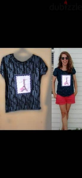 top Paris s to xL  1=7$ or 3=15$