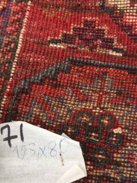 سجاد عجمي. شغل يدوي صوف195/80. Persian Carpet. Tapis. Hand made 7