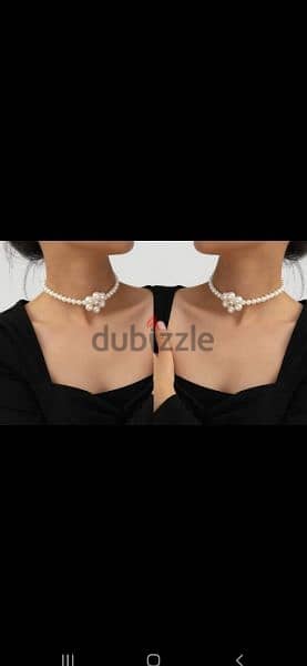 necklace pearl  2 style available 2