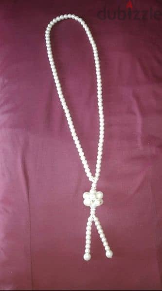 necklace pearl  2 style available 4