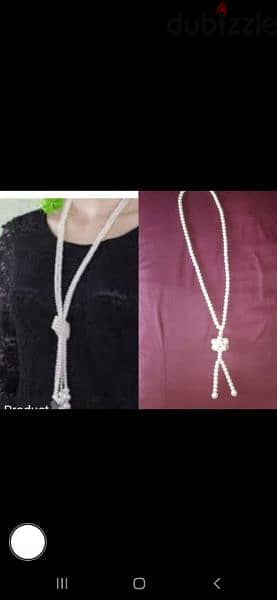 necklace pearl  2 style available 7